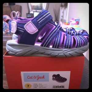 Cat & Jack Toddler girl shoes, 7